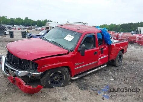 2005 GMC Sierra 2500Hd Slt из США, поврежденный, VIN 1GTHK23245F865547